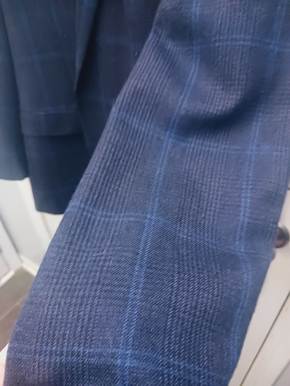 Ralph Lauren Navy Windowpane Two-Button Sport Coat - Picture 7 of 13